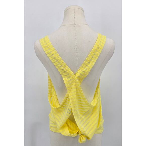 Zyian Lemon Nimbus Split Back Tanks - Picture 3 of 4